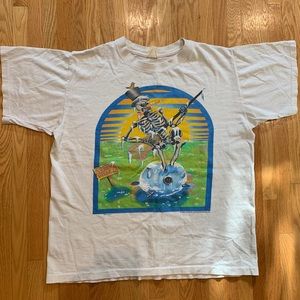 Rare Original 1989 Grateful Dead Tour T-Shirt